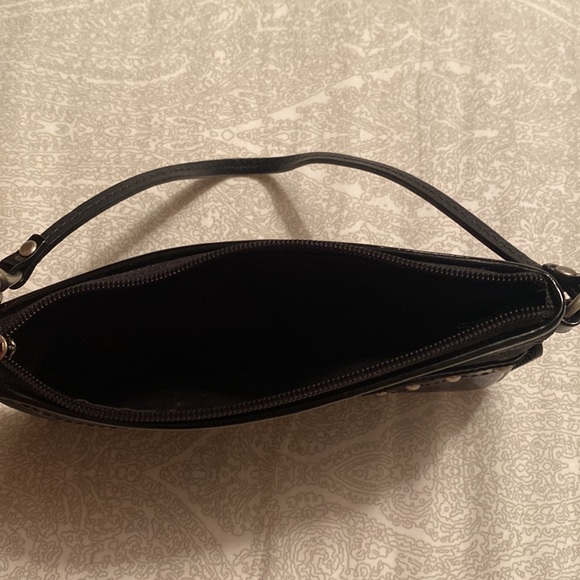 Coach Wristlet, Black - Picture 3 of 3